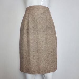 Vintage 90's Tan Pencil Skirt